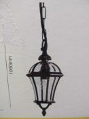 Rrp £60 Boxed De Markt Edwin 1 Light Outdoor Hanging Lantern
