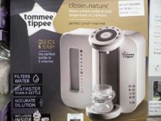Rrp £70 Boxed Tommee Tippee Closer To Nature Perfect Preparation Bottle Warming Station