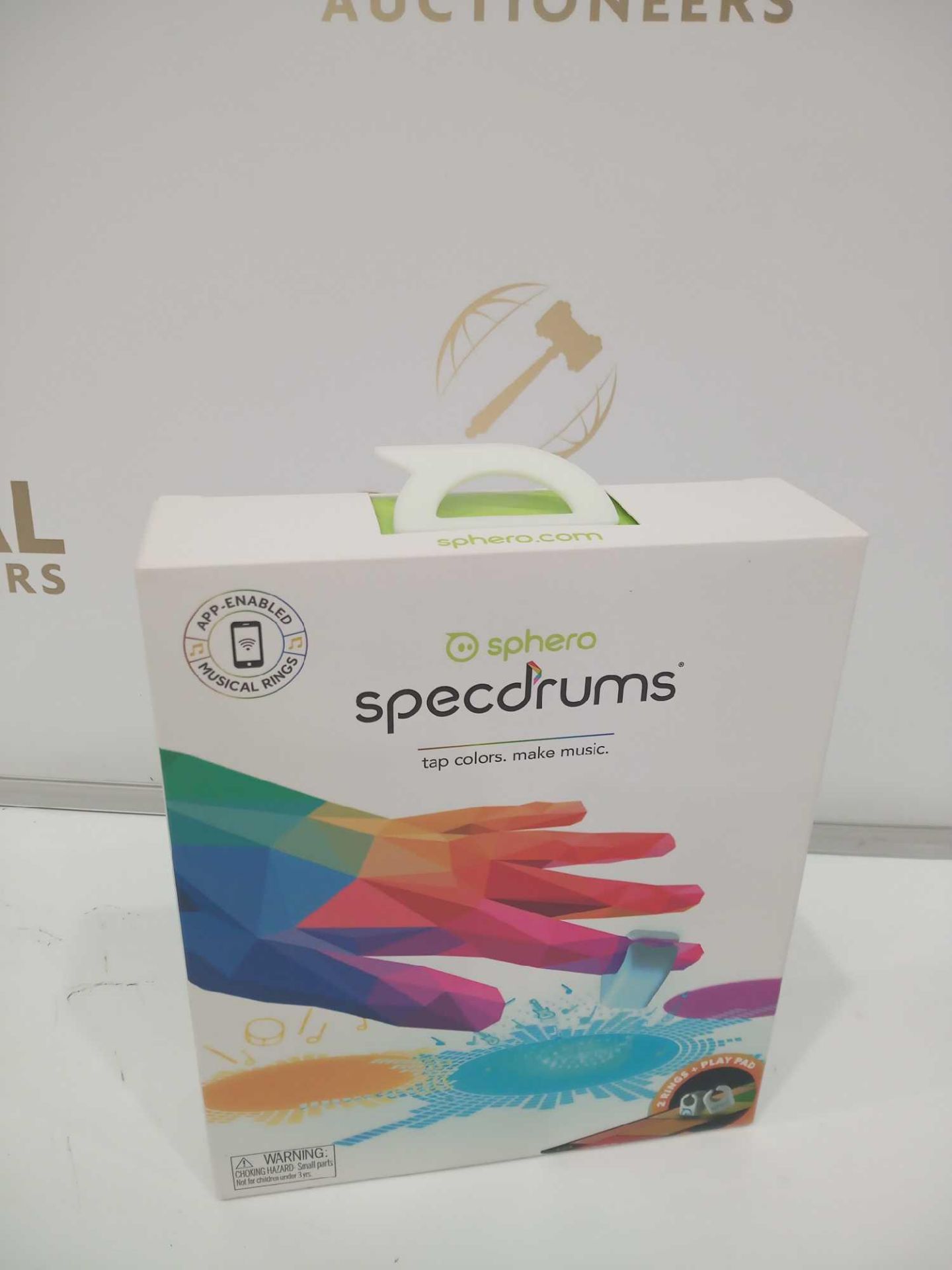 RRP £100 Boxed Sphero Specdrums Tap Colours Make Music App Enabled Music Making Rings And Pad