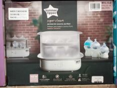 Rrp £55 Boxed Tommee Tippee Supersteam Advanced Electric Steam Steriliser