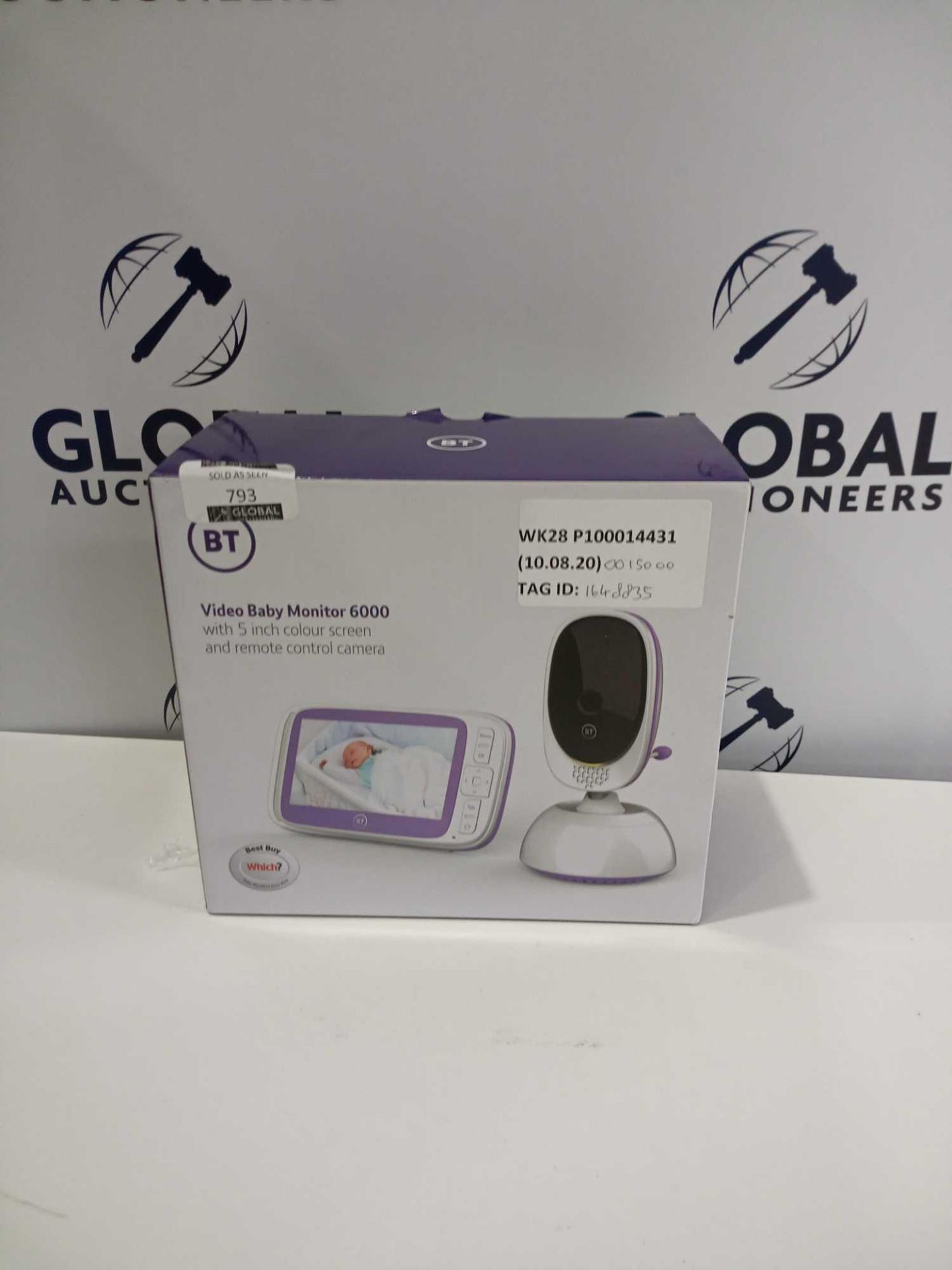 Rrp £150 Bt 6000 Video Baby Monitor