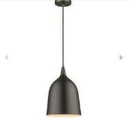 Rrp £85 Serene Lighting Crofton Single Drop Pendant Designer Ceiling Light (13361)
