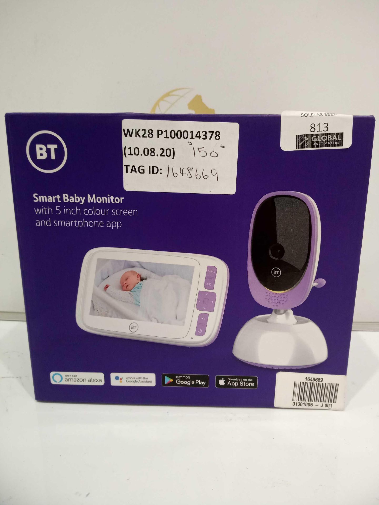Rrp £150 Bt Smart Baby Monitor