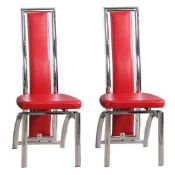 Rrp £180 Boxed 2Pc Chaises Floyd Dinning Chair