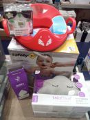 Rip £20 To £30 Each Assorted Baby Items To Include Tommee Tippee Bath And Room Thermometer, Snuz Mat