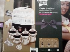 Rrp £70 Box Tommee Tippee Closer To Nature Anti Colic Valve Complete Feeding Set