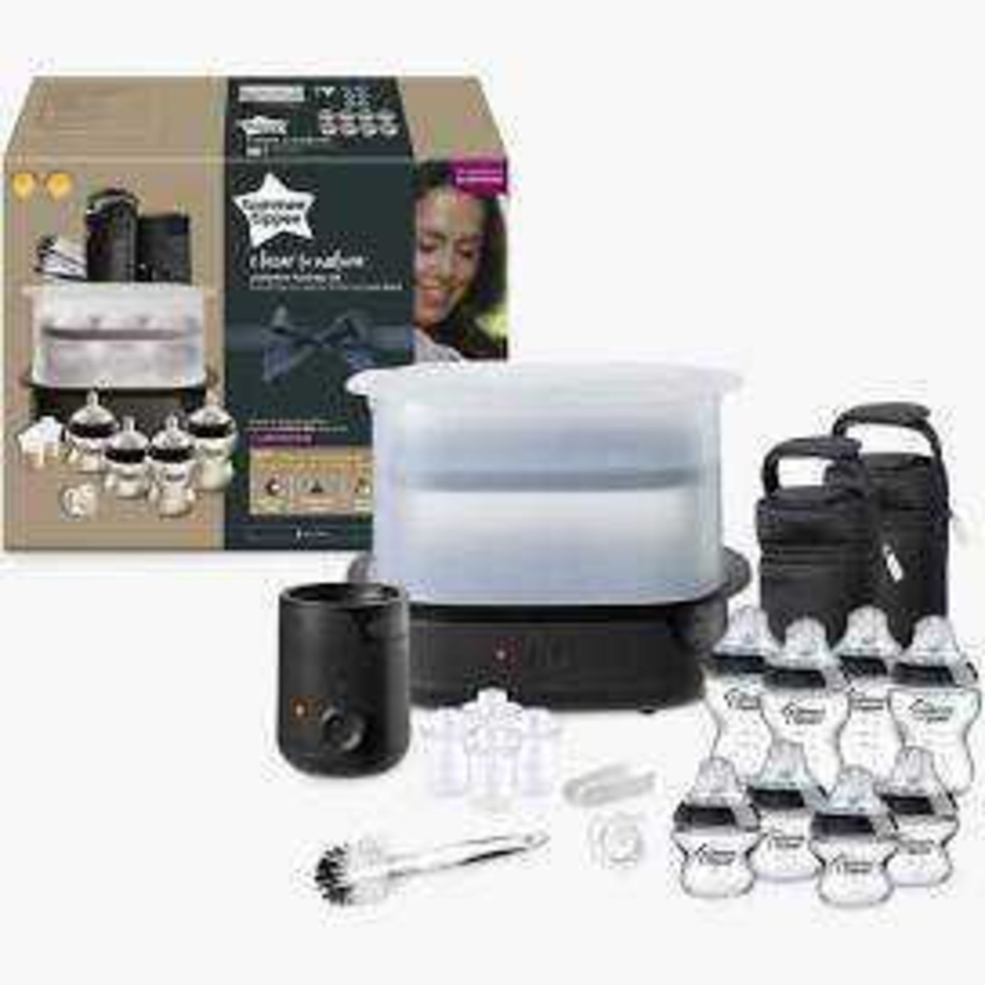 Rrp £80 Boxed Tommee Tippee Complete Feeding Set