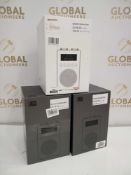 Rrp £45 Each Boxed John Lewis And Partners And Fm Spectrum Solo Digital Radios