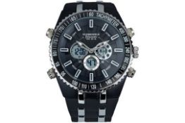 RRP £200 Globenfeld All Sports Activities Jetmaster Watch