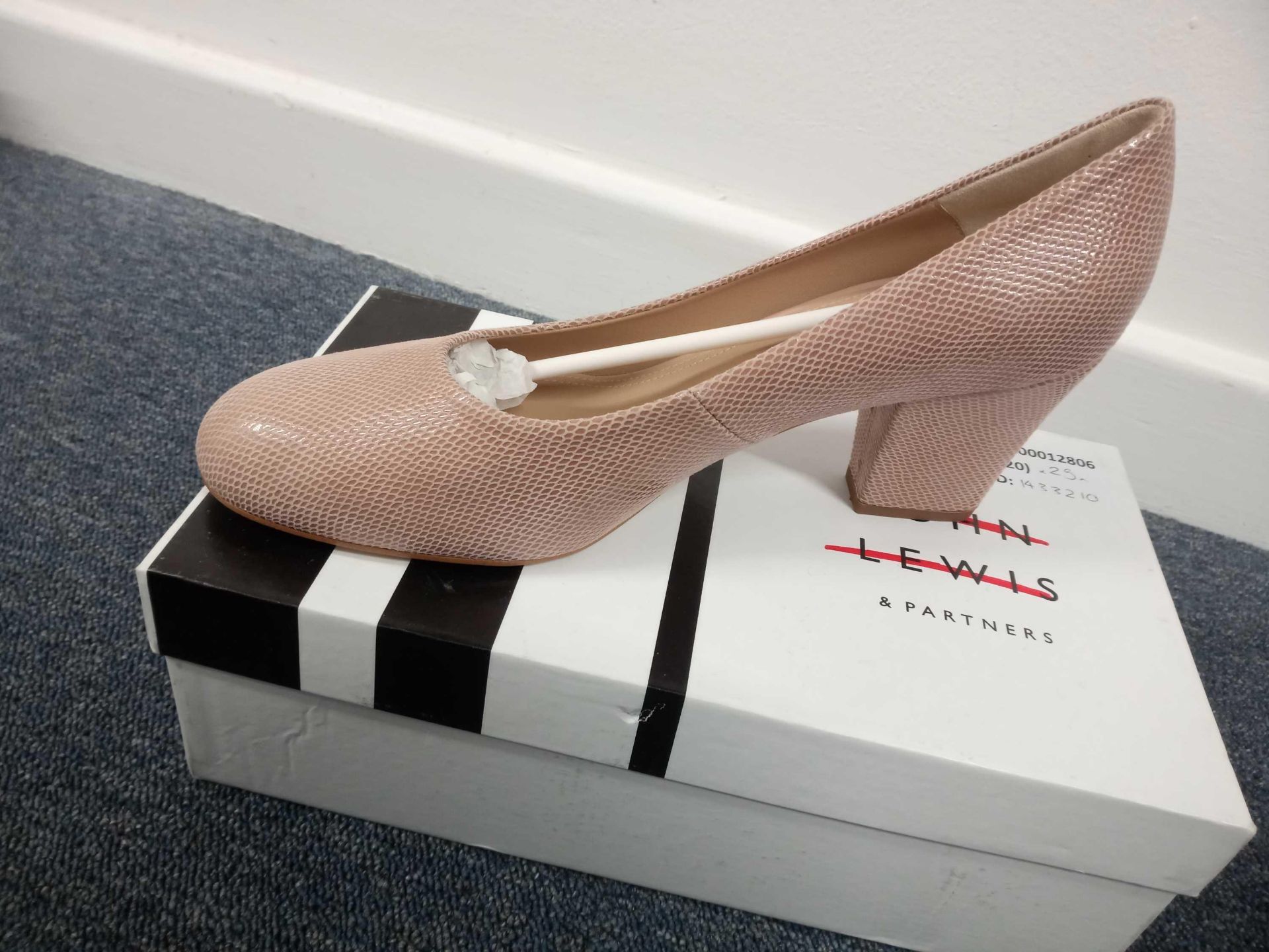 John Lewis Alma Pink Shoe Size 8 (1433210) - Image 2 of 3