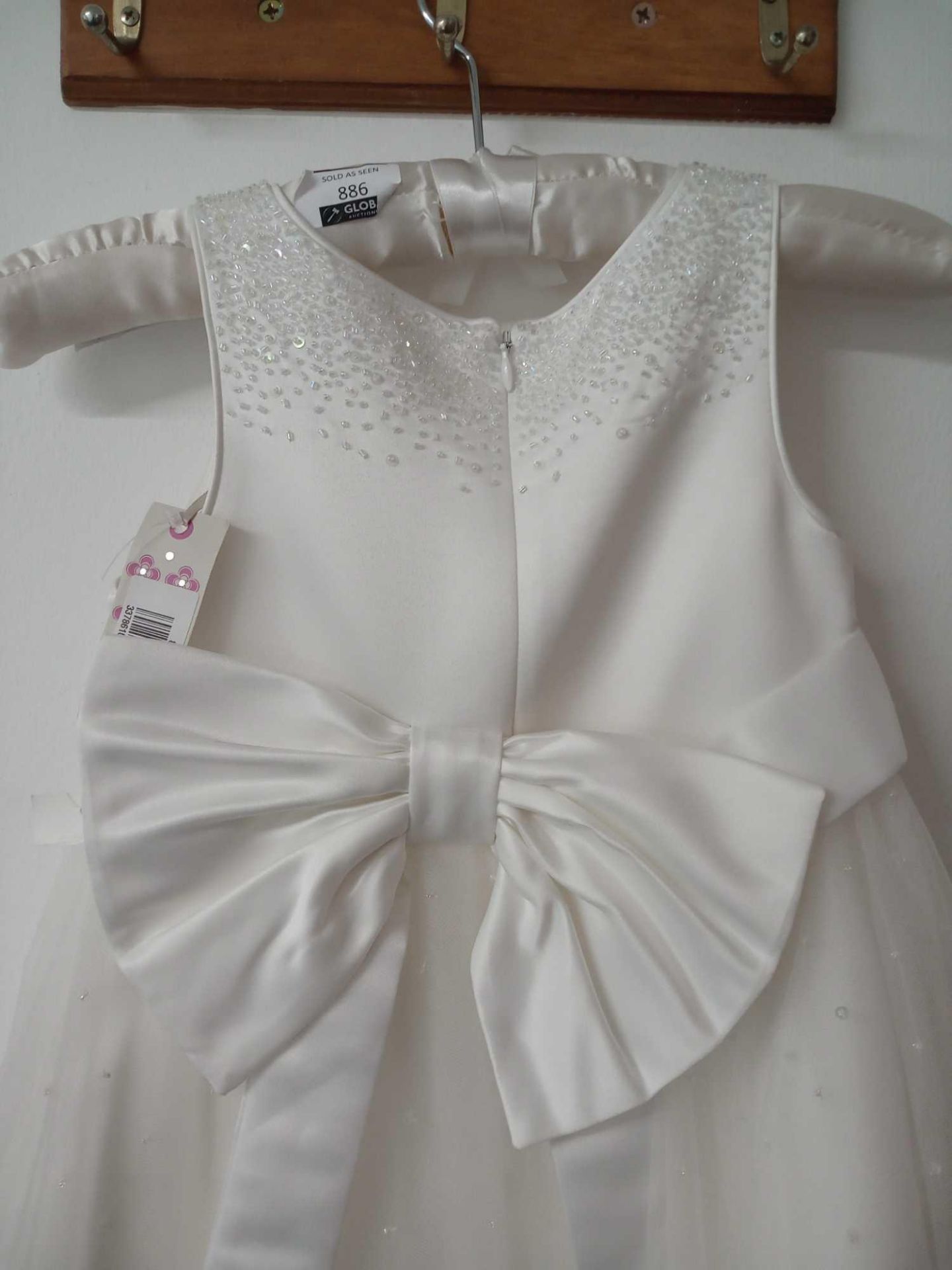 RRP £100 John Lewis Childrens Ivory Fairy Bridal Dress Age 5years (1447799) - Image 3 of 4