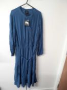 RRP £89 John Lewis Ladies Blue Long Dress