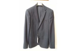 RRP £120 John Lewis Navy KIN Subtle Check Blazer Size 38L (1575620)