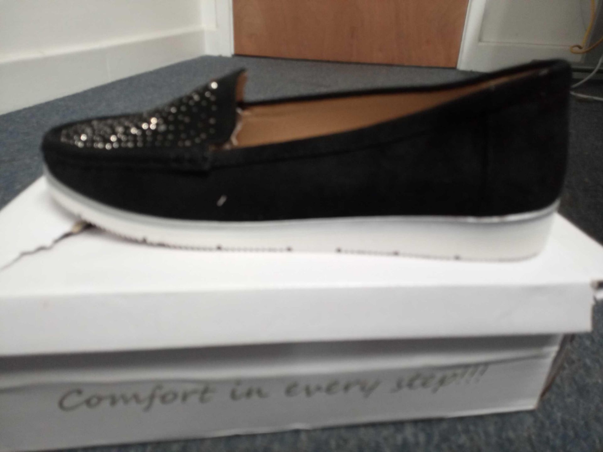 RRP £15 Flex & Soft Ladies Loafer Shoe - Image 2 of 2