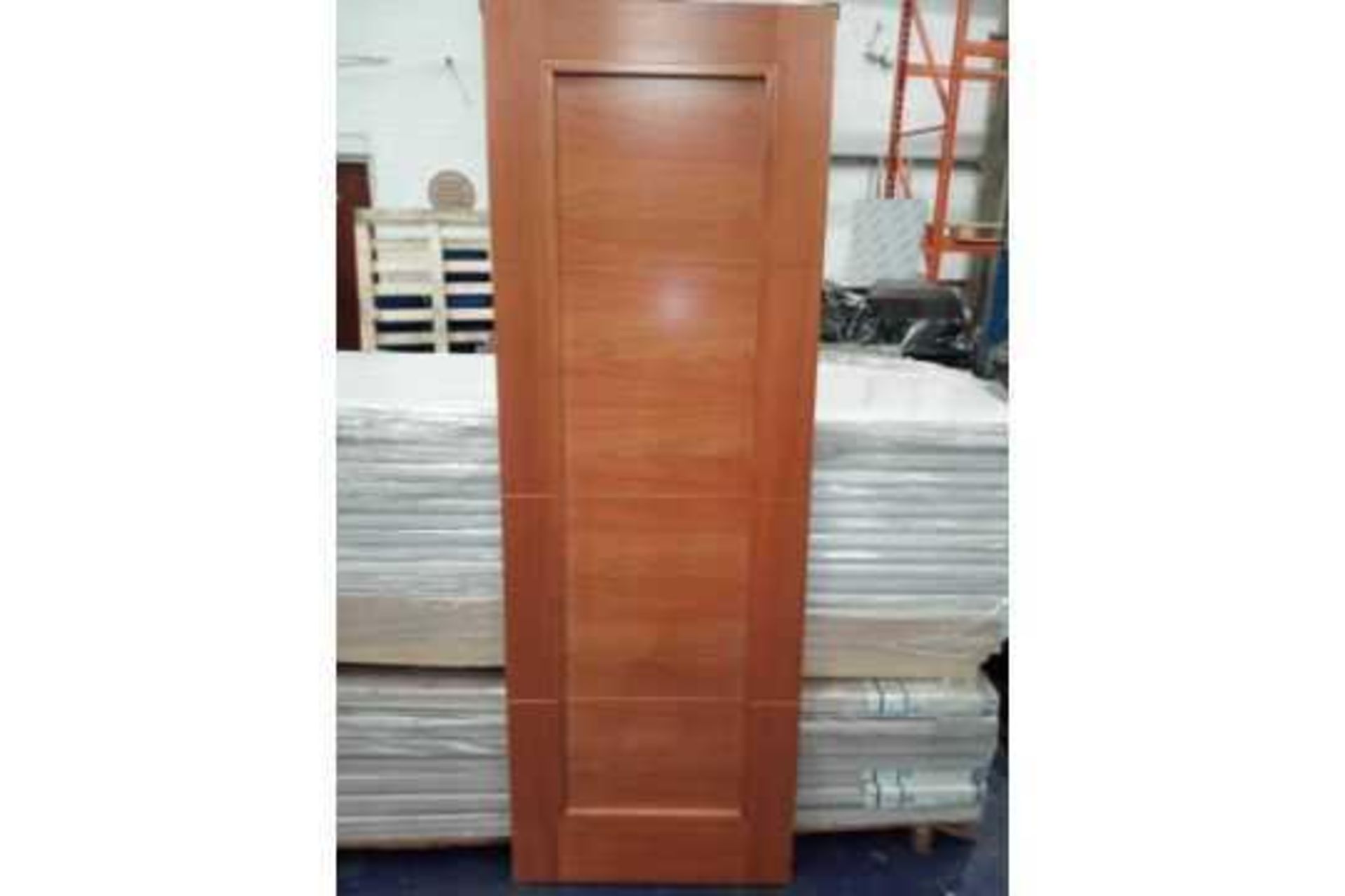 RRP £4200 Brand New 4 Panel Solid Cherry Hardwood Doors
