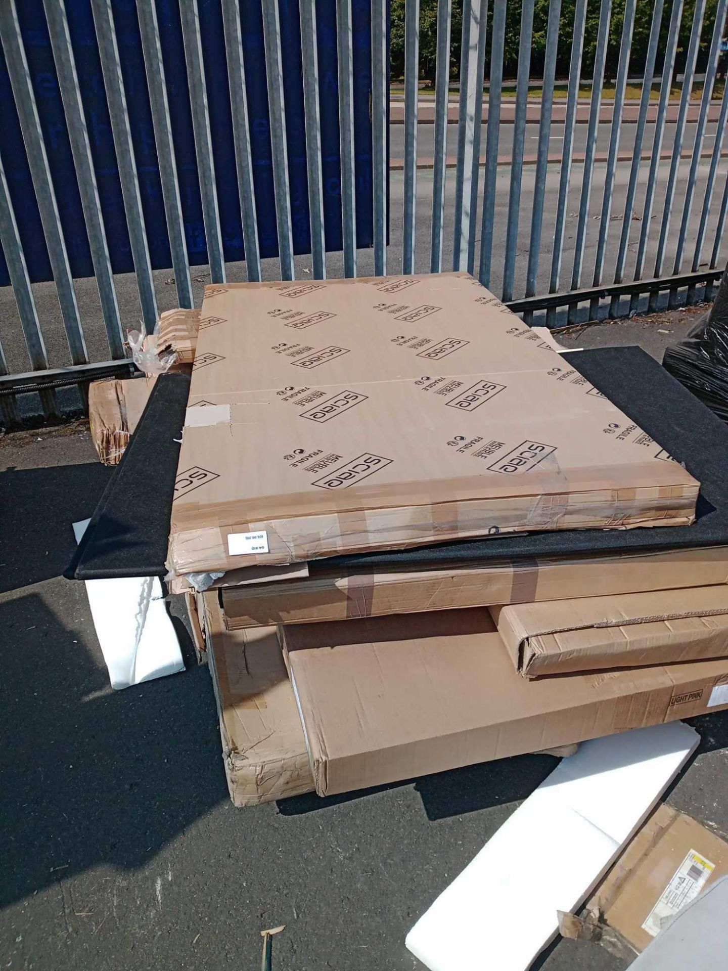 Pallet To Contain A Large Assortment Of Flatpack Furniture Part Lots