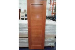 RRP £2800 Brand New 4 Panel Solid Cherry Hardwood Doors