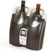 RRP £100 Boxed Hostess HW02MA Twin Wine Bottle Cooler (Appraisals Available Upon Request) (