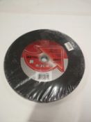 RRP £150 Brand New Red Ten Metal Abrasive Disk