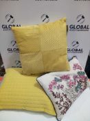 RRP £60 Lot To Contain Designer Cushions