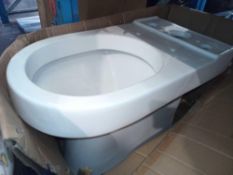 RRP £80 Modern White Toilet (Only The Toilet Basin)