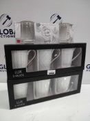 Combined Rrp £60 Lot To Contain 2 Boxed Of Designer Lux 3 Mugs