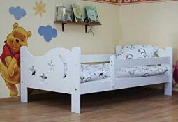 RRP £149 Boxed Camilla White Toddler Bed