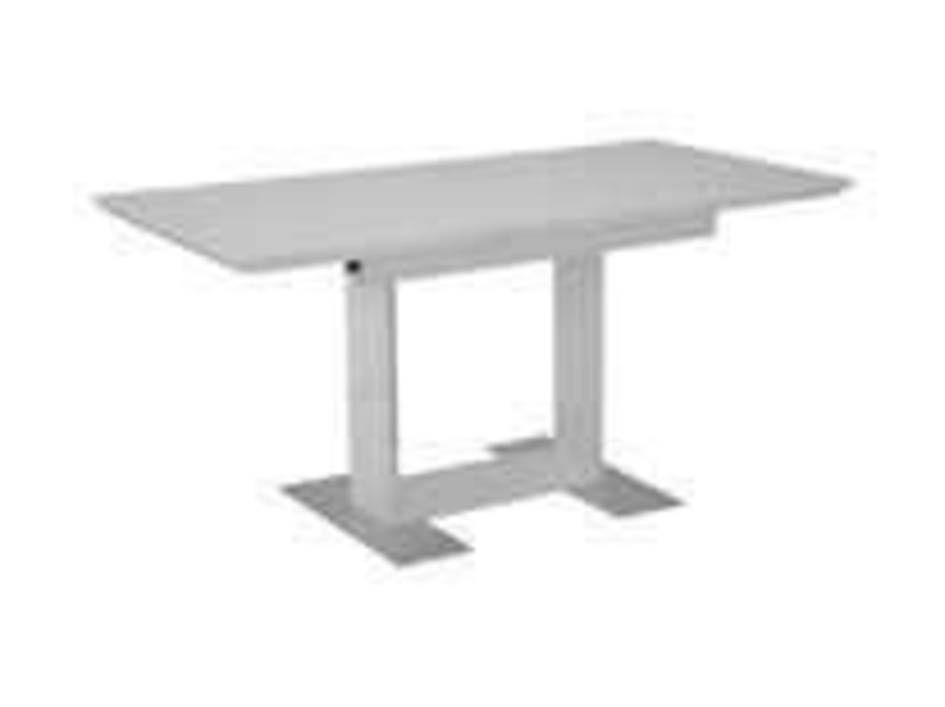 RRP £699, Nova High Gloss Extending Dining Table. - Image 2 of 2