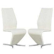 RRP £210 Pair Of Gia Patrol Dining Chairs