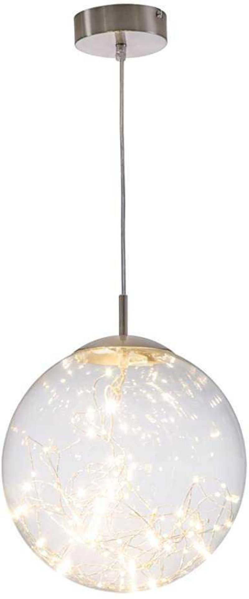 Rrp £50 Nina Leuchten Globe Led Designer Ceiling Light