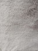 Rrp £150 60 X 180Cm Art Sfina Ultra Soft Grey Floor Rug