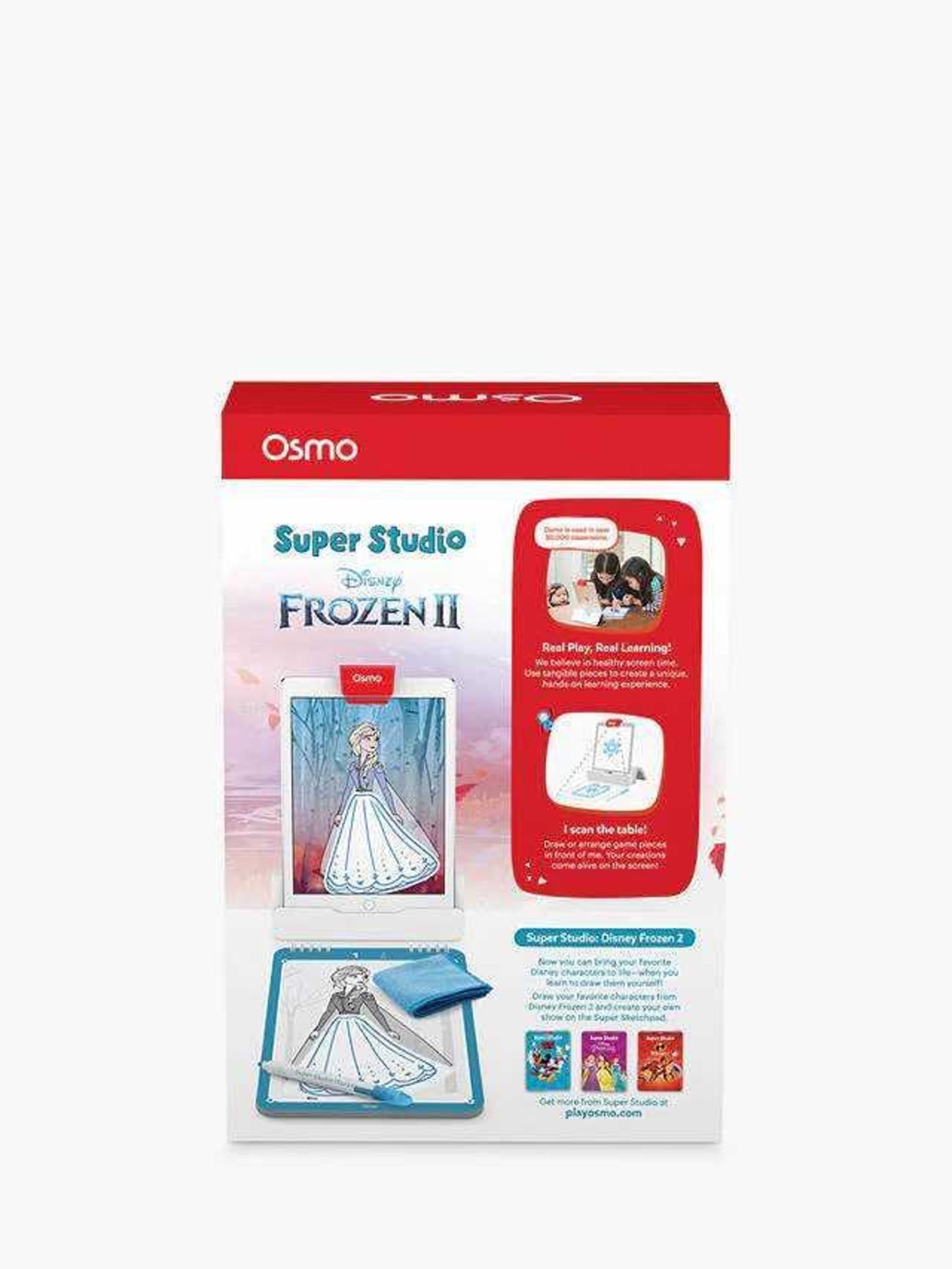 RRP £120 Lot To Contain 4 Boxed Osmo Super Studio Frozen Skills And Creativity Packs - Image 2 of 3