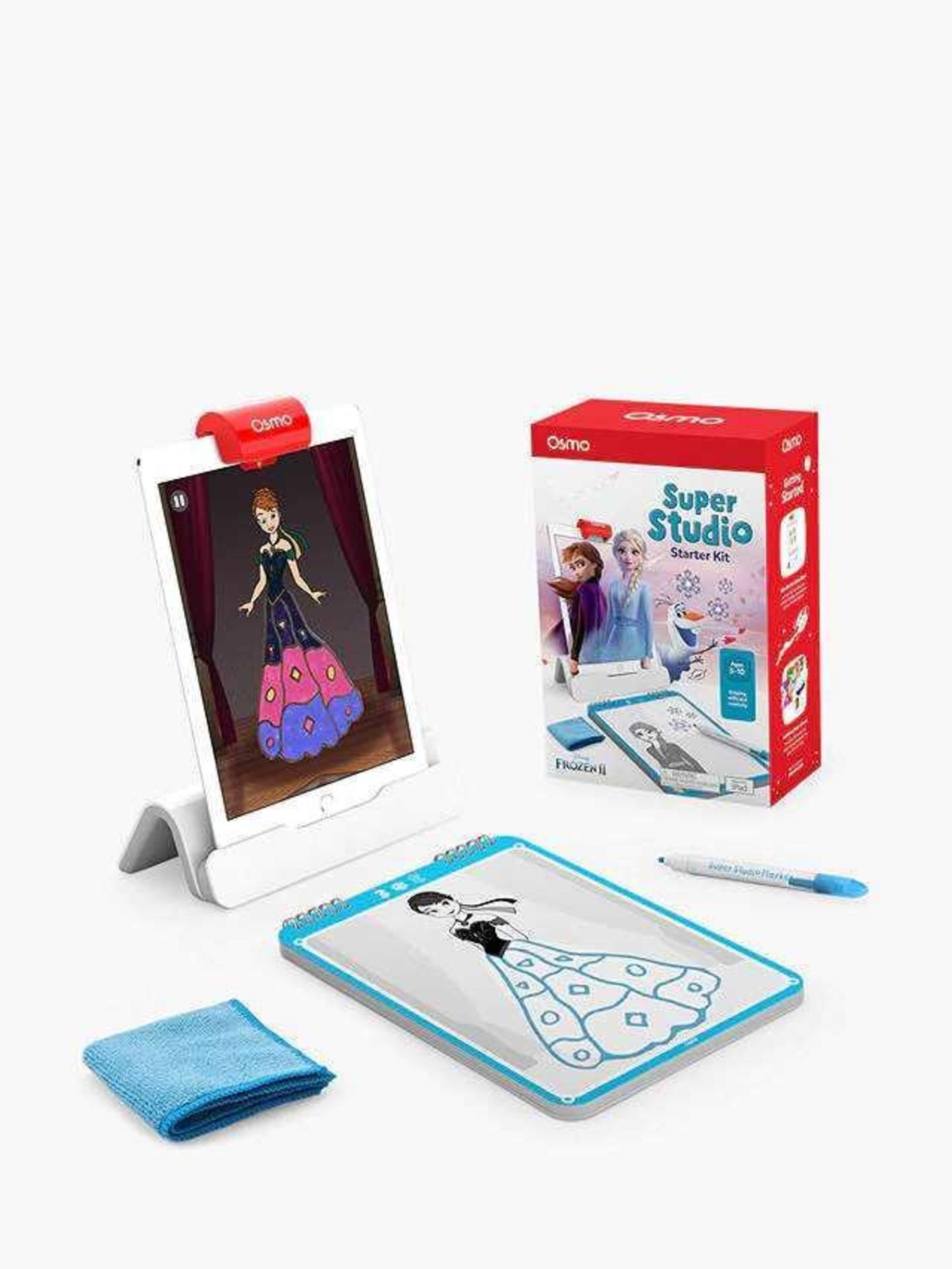 RRP £120 Lot To Contain 4 Boxed Osmo Super Studio Frozen Skills And Creativity Packs - Image 3 of 3