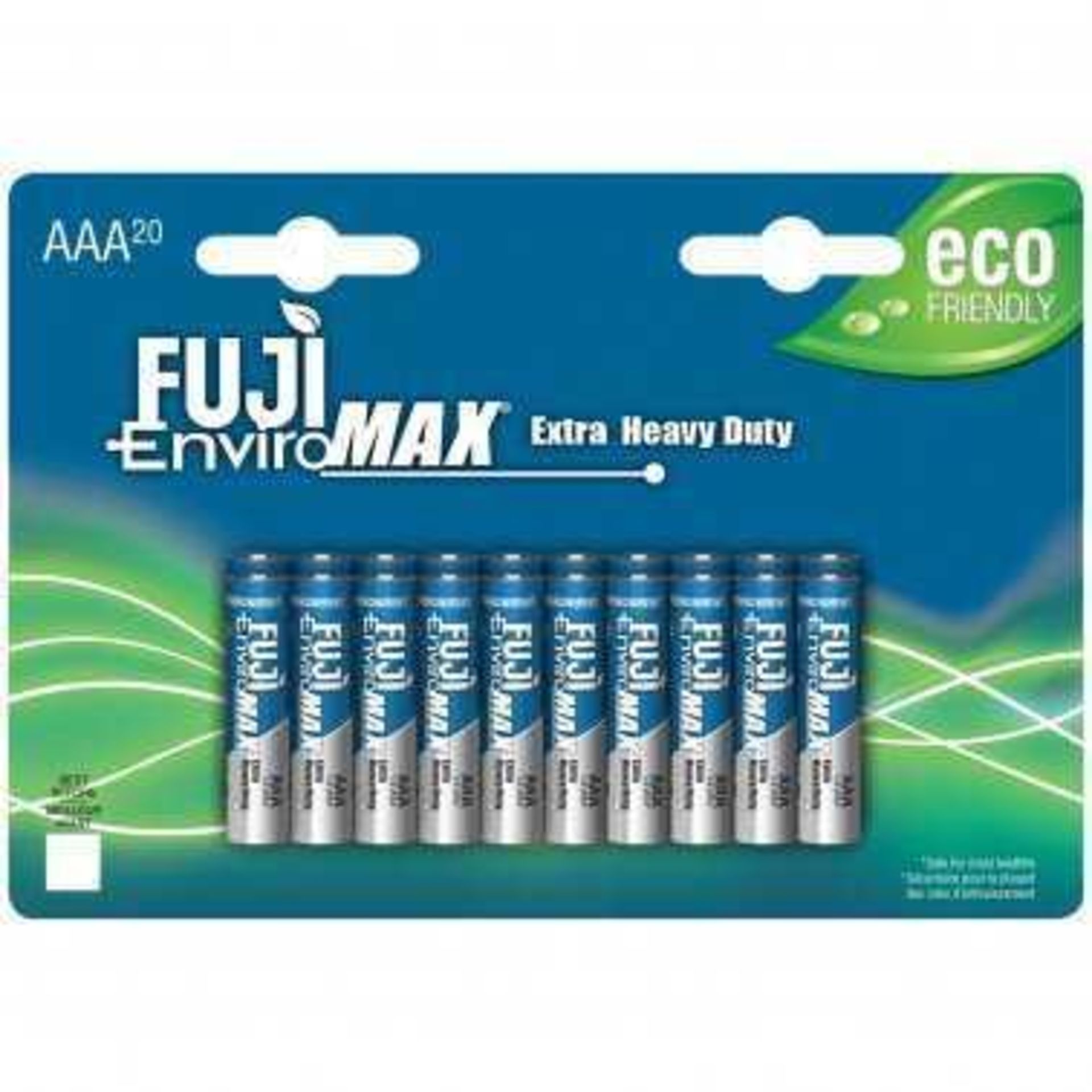 Rrp £195 Lot To Contain 24 Brand New Patch Of 20 (3300Bp20) Fuji Enviromax Extra Heavy-Duty Eco-Frie