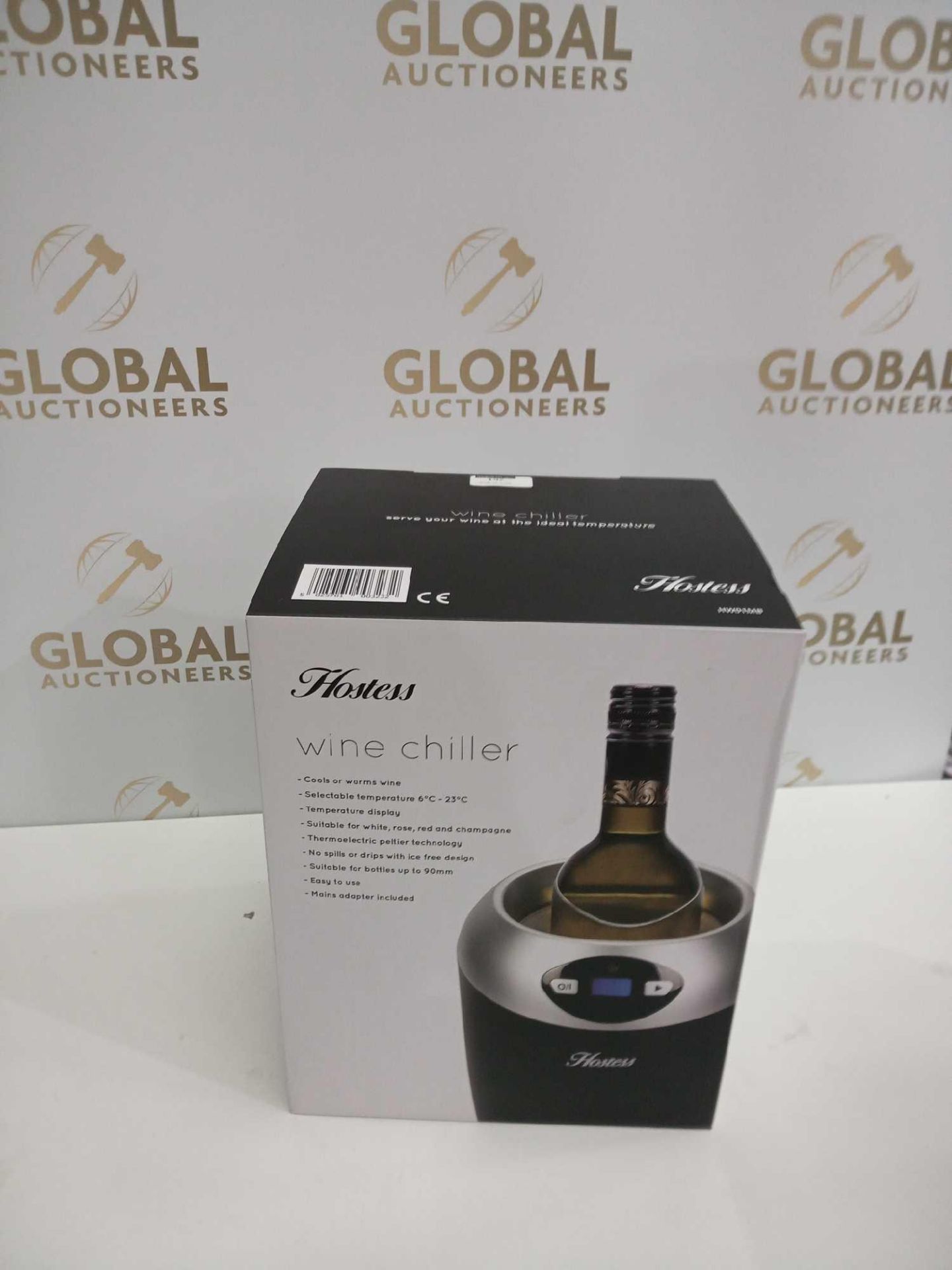 RRP £80 Boxed Hostess Single Bottle Wine Chiller