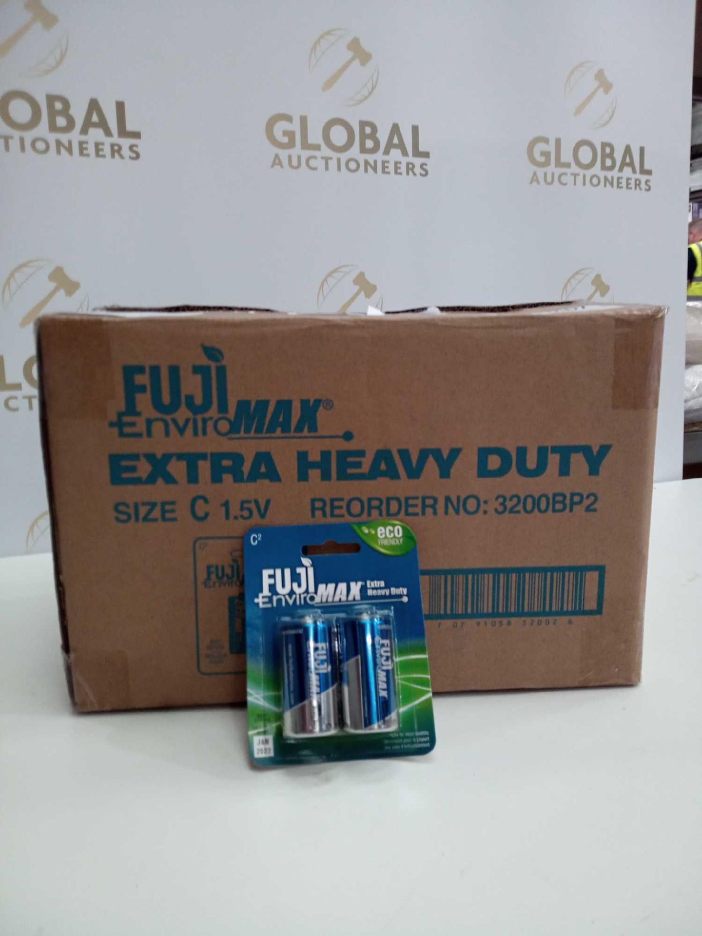 Combined RRP £60 Lot To Contain 12 Fuji Enviro Max Heavy Duty Batteries 2 Per Pack