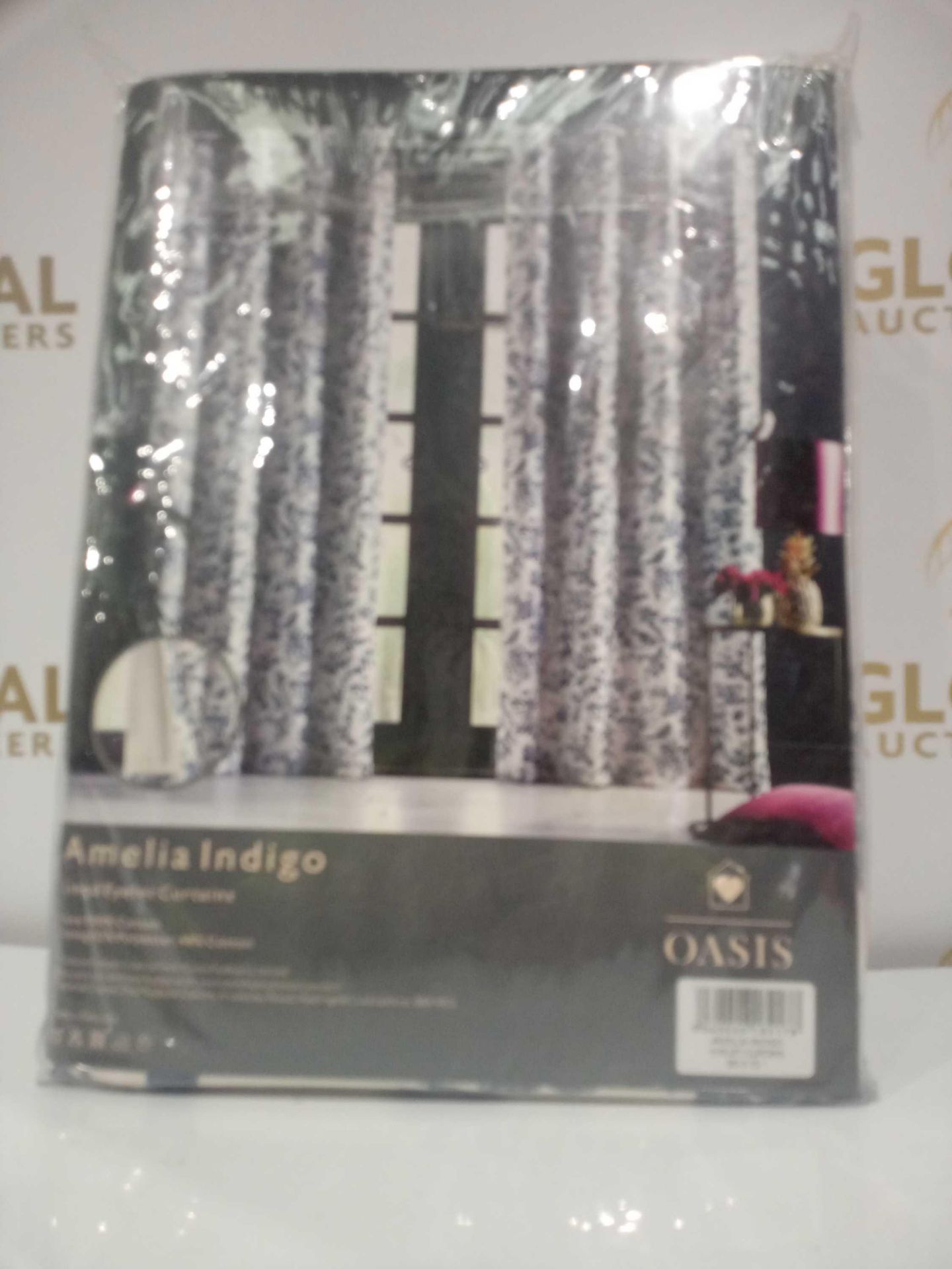 Rrp £135 Not To Contain 2 Assorted Pairs Of Designer Curtains To Include Oasis 90 X 72 In Amelia Ind - Image 3 of 3