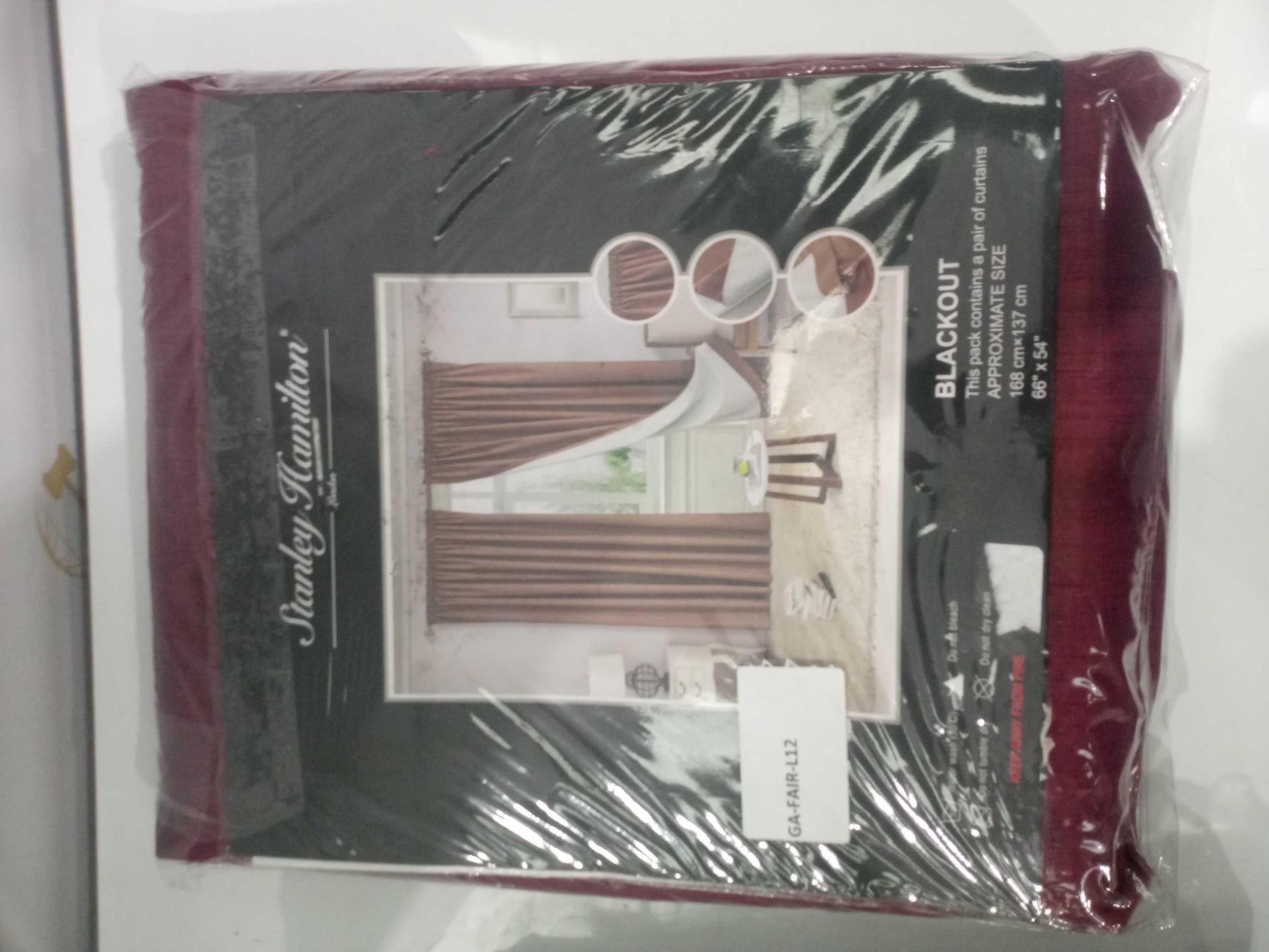 Rrp £120 Lot To Contain Nh2 Brand New Sorted Pairs Of Designer Curtains Two Included Stanley Hamilto