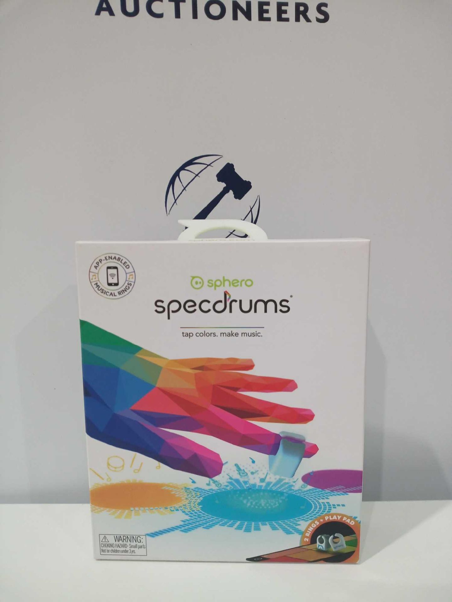 Rrp £200 Lot To Contain 2 Boxed Sphero Specdrums Tap Colours Make Music Up Enabled Musical Pad With