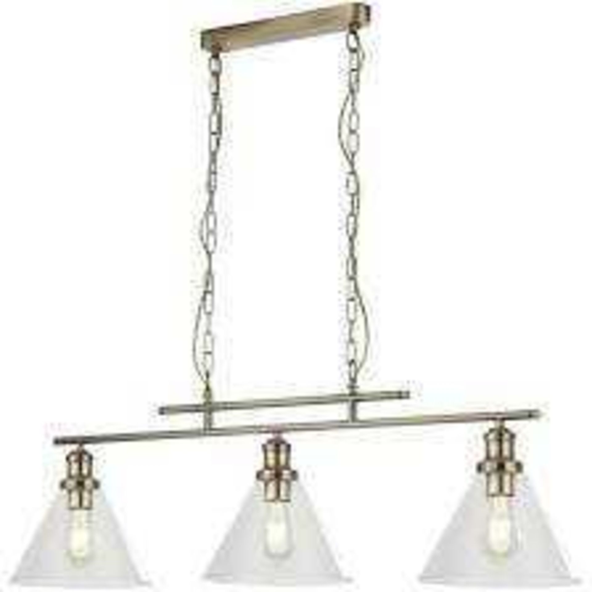 Rrp £200 Combined Lot To Contain Two Assorted At Lighting Items To Include A Searchlight Pyramid 3-L