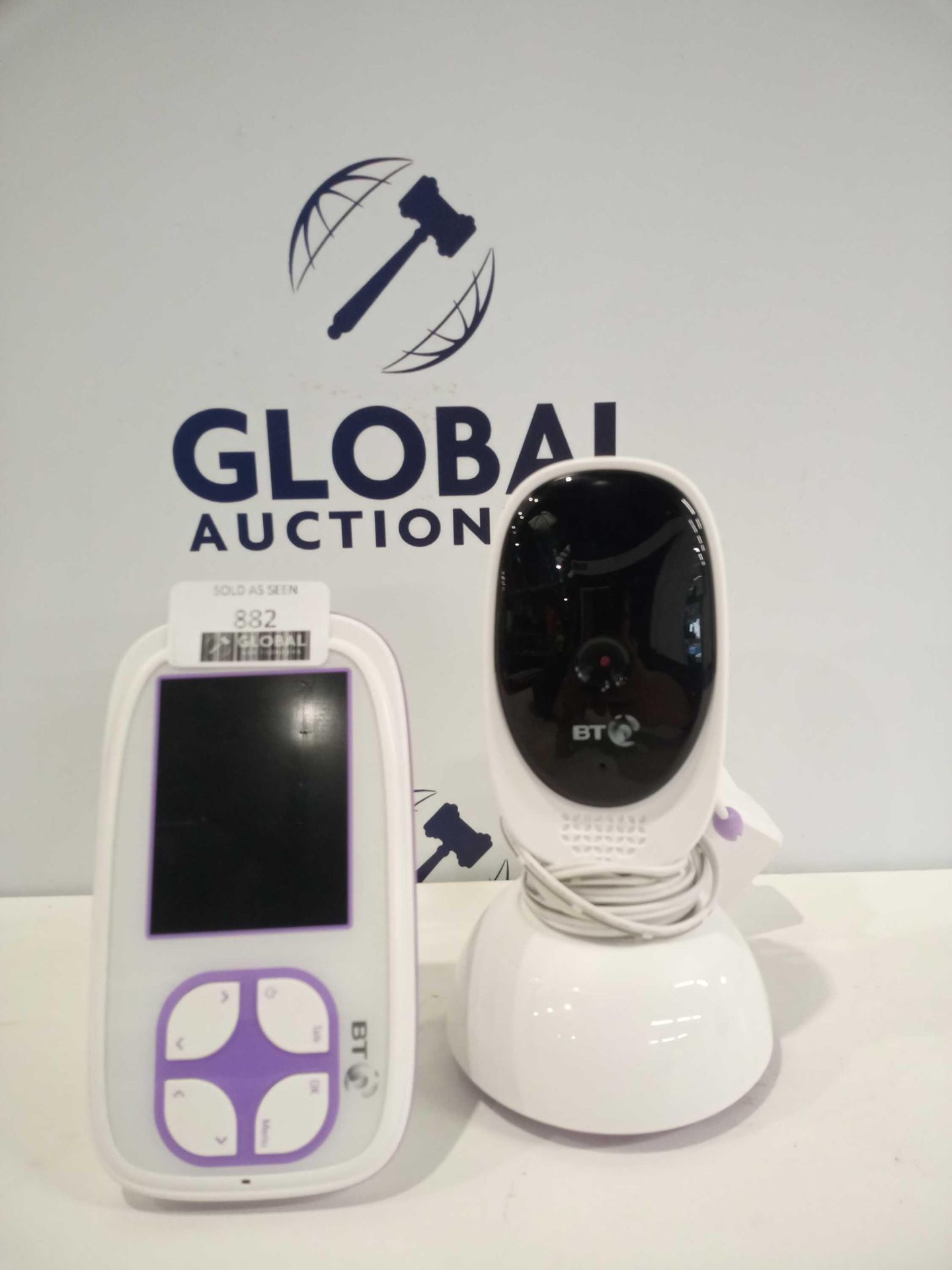 Rrp £80 Unboxed Bt 5000 Digital Video Baby Monitor With Viewing Screen