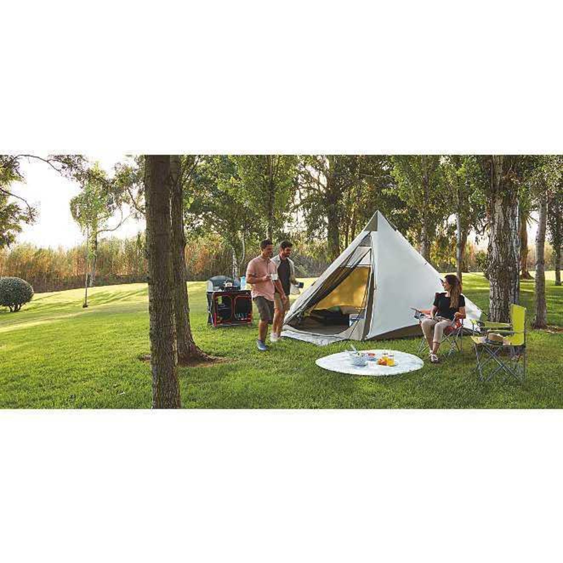 Rrp £120 Ozark Trail 8 Person Teepee Tent