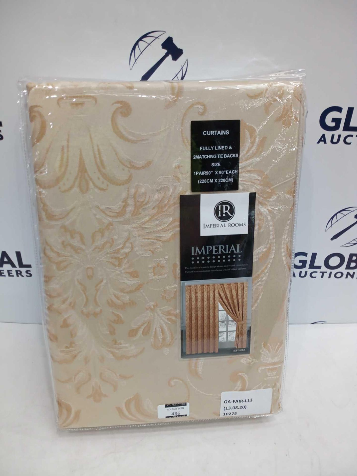 Rrp £80 Bagged Imperial Rooms 228Cm X 228Cm Curtains
