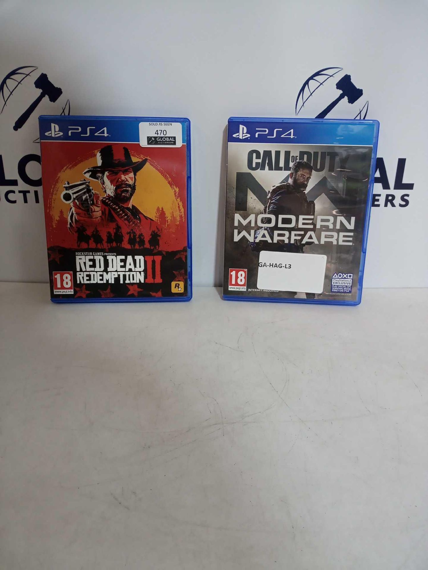 Rrp £35 Each Boxed Assorted Ps4 Games Children Could Red Dead Redemption 2 And Call Of Duty Modern W