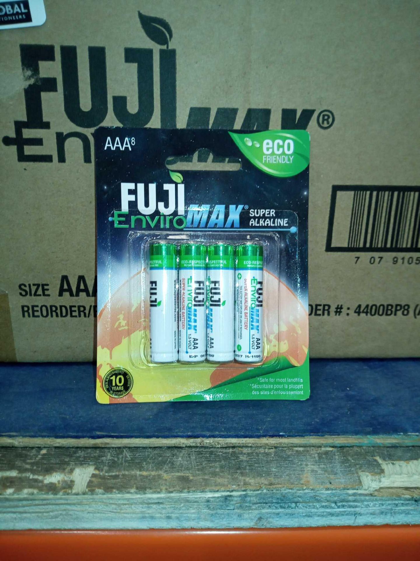 RRP £265 Lot To Contain 48 Brand New Packs Of 8 (4400Bp8) Fuji Enviromax Super Alkaline Extra Heavy-
