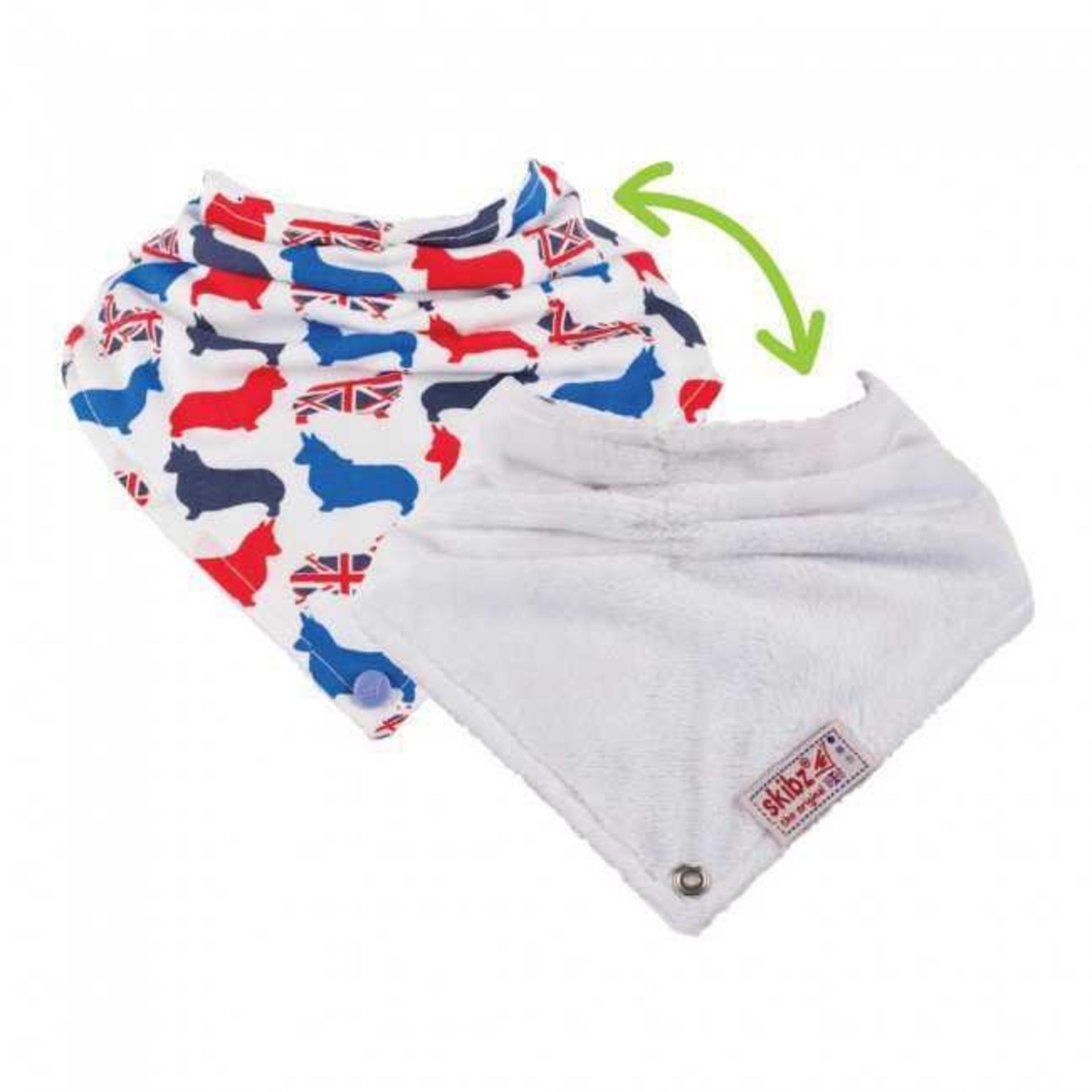 RRP £100 Lot To Contain 20 Brand New Skibz The Original Dribble Bibs (0-3Yrs) - Image 2 of 2