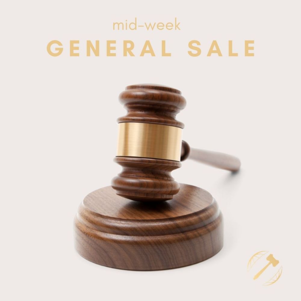 No Reserve - Wednesday General Sale! 2nd September 2020