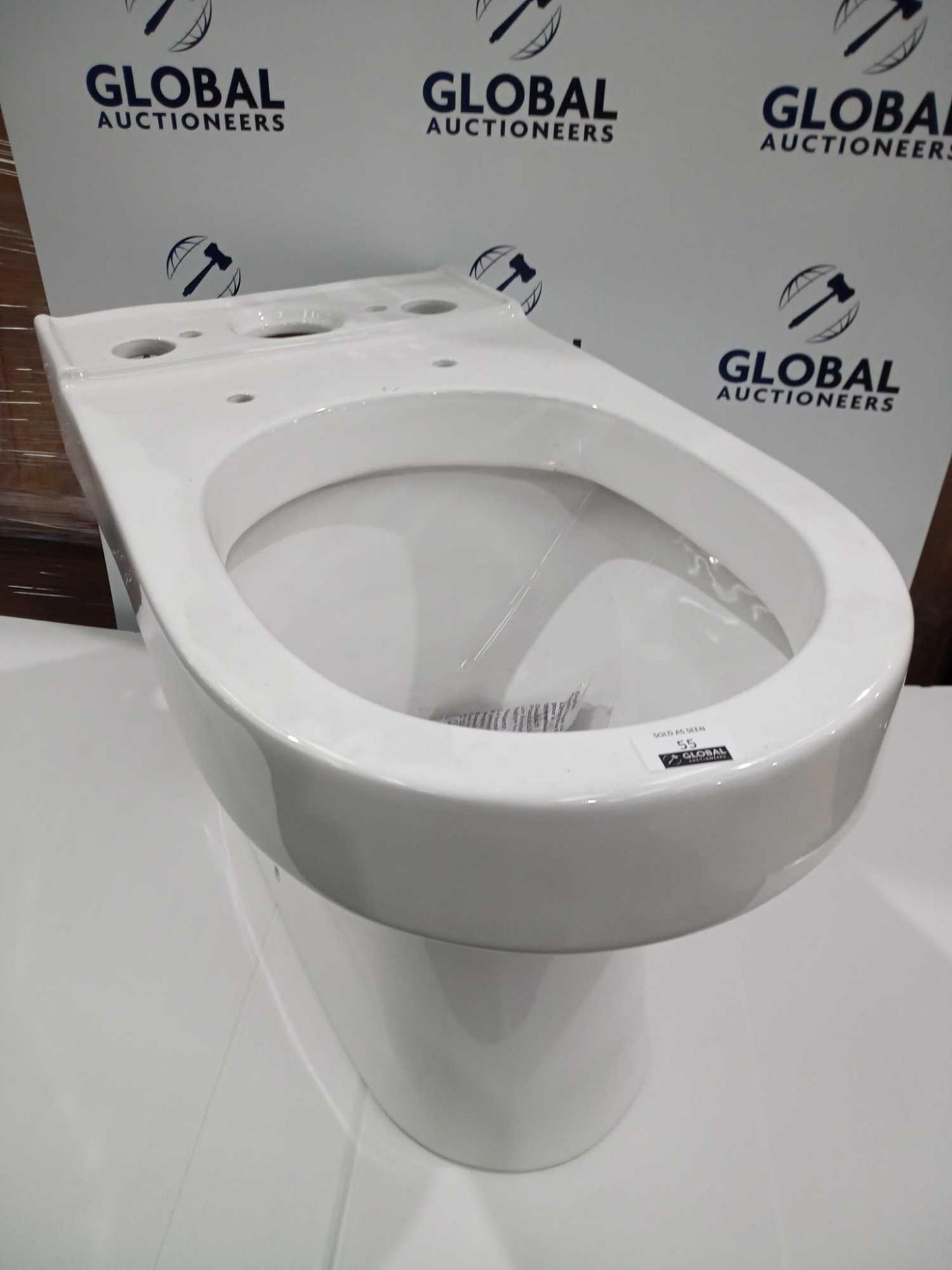 Rrp £80 Boxed Montego Ceramic Wc Toilet Bowl