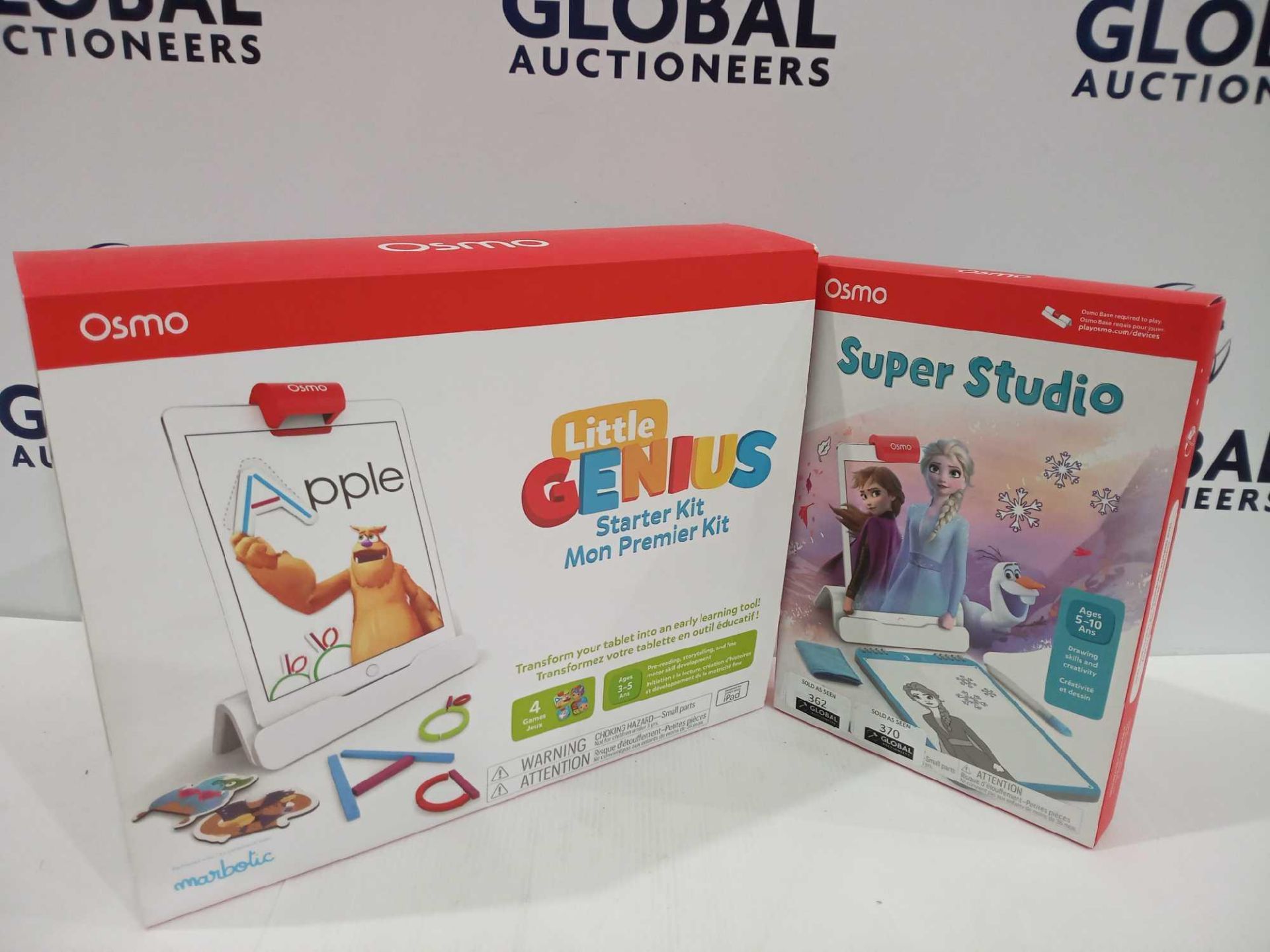 Rrp £130 Boxed Osmo Genius Starter Kit Complete Red Osmo Super Studio Disney Frozen Ii Age Is 5 To 1