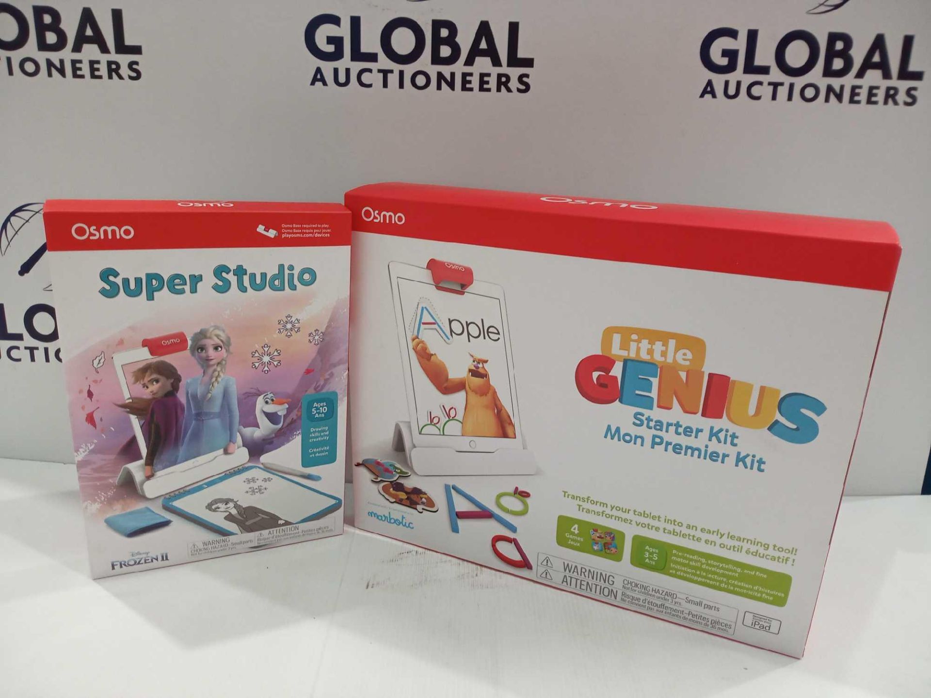 Rrp £130 Boxed Osmo Little Genius Products Handheld Starter Kit Complete With Osmo Super Studio Disn